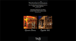 Desktop Screenshot of mezcaleriaoaxaca.com